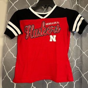 Girls Nebraska Husker Shirt